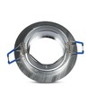 MR16 eller GU10 Downlight-kit - Utan ljuskälla, borstad aluminium, Hål: Ø7,5 cm, Mått: Ø9,1 cm