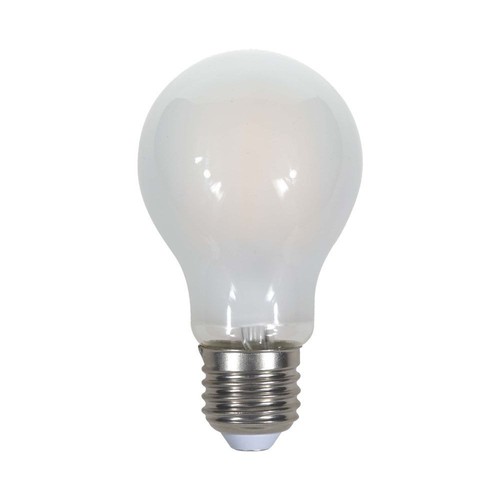 E27 5W LED-lampa - A60, filament, frostad