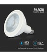E27 12,8W LED spotlampa - PAR38, Samsung LED chip