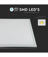 Outlet: 60x60 LED-panel, 32W - 120lm/W, vit ram