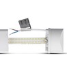 120cm 40W komplett LED-armatur - 6 års garanti