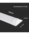30cm 10W komplett LED-armatur - 6 års garanti