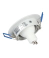 MR16 eller GU10 Downlight-kit, utan ljuskälla, mattvit, hål: Ø7,5 cm, mått: Ø9,1 cm