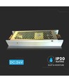 150W / 24V DC strömförsörjning - 6.5A, IP20 inomhus