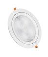 30W Ø22,5cm LED spotlight - Hål: Ø19,5 cm, Mått: Ø22,5 cm, 3 cm hög, Samsung LED chip