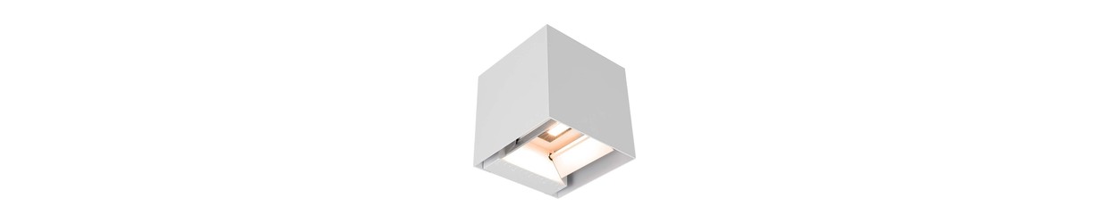 Solcells-vägglampor