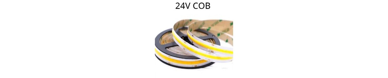 Enfärgade LED Strips 24V COB