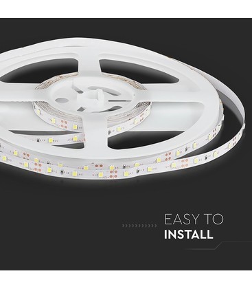 Närbild på installation av LED-strip där vikten av rätt kapslingsklass för miljön framgår.
